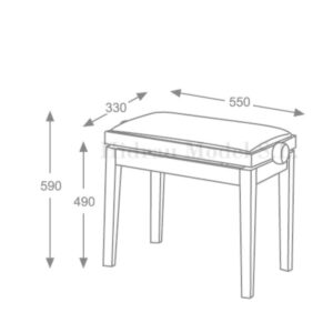 Veldhuis Pianoverhuur en verkoop - HM Pianobank Beethoven specs