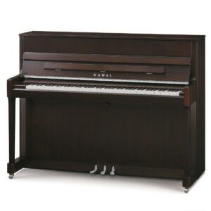 Veldhuis Pianoverhuur en verkoop - Kawai K-200 rosewood zilver