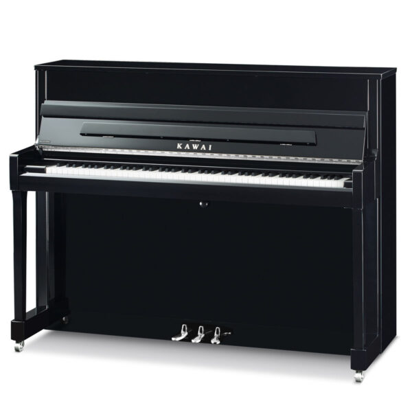 Veldhuis Pianoverhuur en verkoop - Kawai K-200 zwart zilver