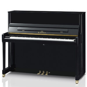 Veldhuis Pianoverhuur en verkoop - Kawai K-300 zwart goud
