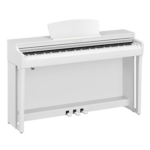 Yamaha CLP-725 Digitale Piano (zwart/wit/rosewood) - Image 2