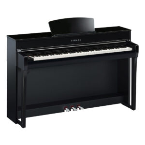 Veldhuis Pianoverhuur en verkoop - Yamaha CLP-735 zwart hoogglans