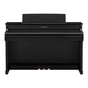 Veldhuis Pianoverhuur en verkoop - Yamaha CLP-845 zwart hoogglans front